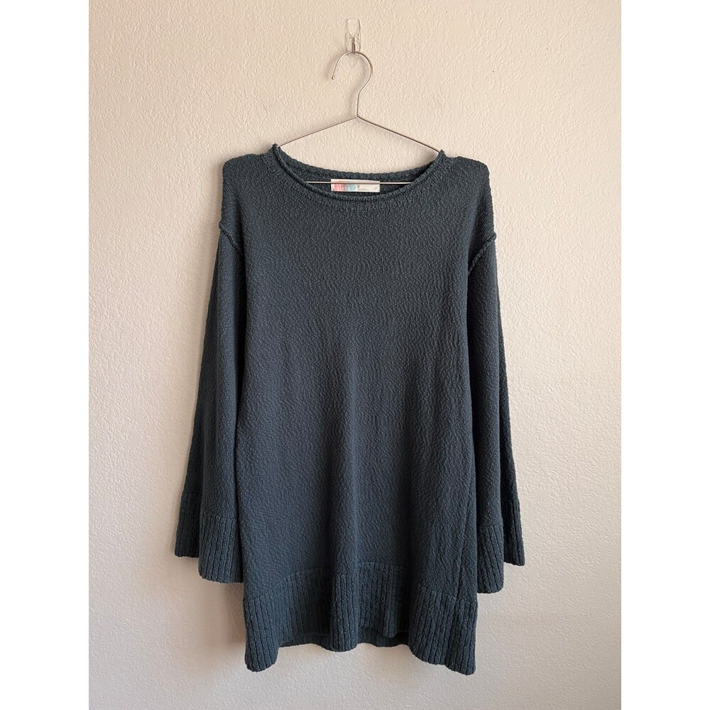 Free People FP BEACH free-est Melanie Sweater Tunic in Teal Size XS